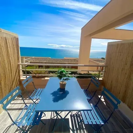 Le Calypso, Magnifique Appartement Piscine Et Vue Somptueuse Sete Exterior photo