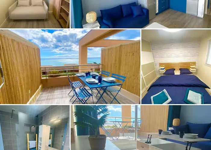 Le Calypso, Magnifique Appartement Piscine Et Vue Somptueuse